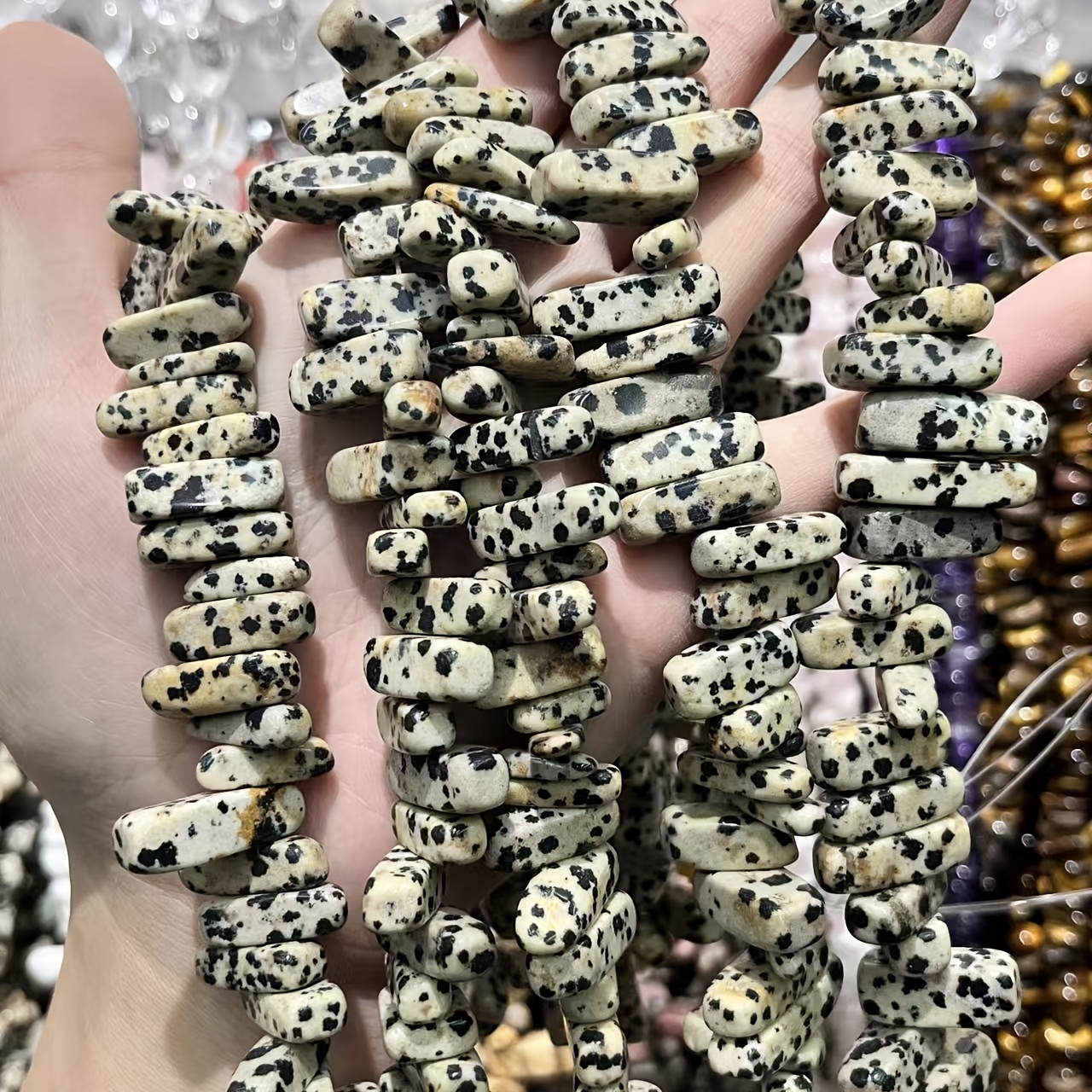 20pcs Natural Stone Beads for DIY Jewelry Making